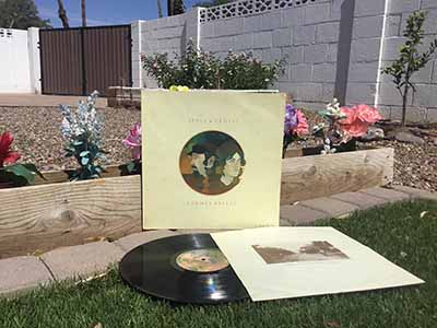 Summer Breeze record album wth flowers