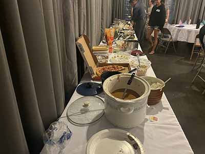 food table