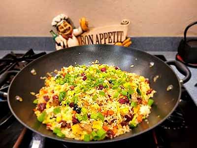 stir fry made by Twee