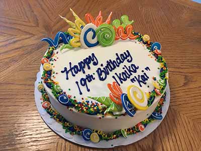 birthday cake