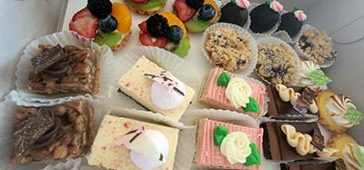 picked up sweets from Honeymoon Sweets Bakery