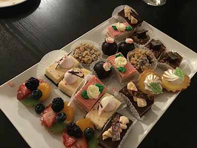 Sweets from Honeymoon Sweets Bakery at cocktail party in Downtown Tempe