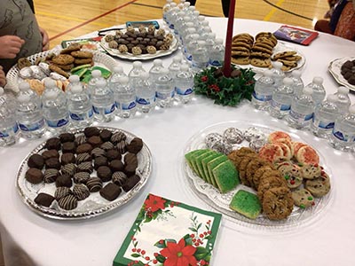 desserts table
