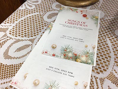 printed programs