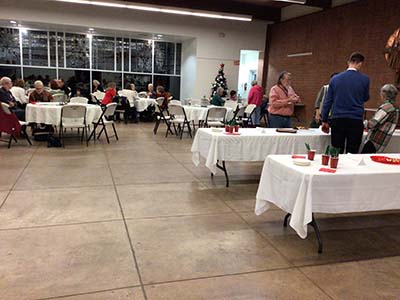 dessert reception