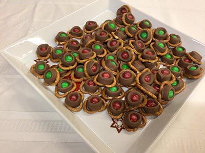 chocolate pretzels