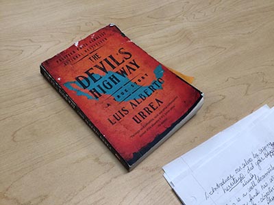 book selection: The Devil's Highway