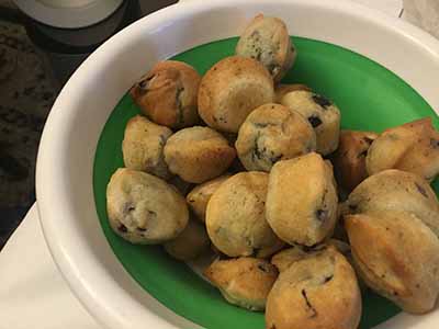blueberry muffins