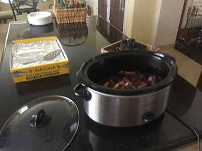 grapes and spare ribs