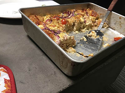 everything bagels casserole