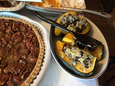 Thanksgiving food