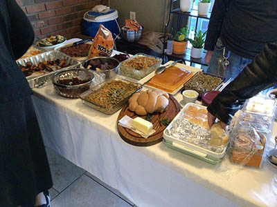 Thanksgiving food