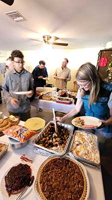 Thanksgiving Day Potluck Dinner