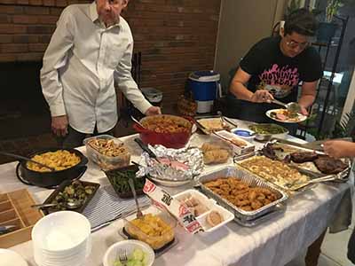 food table