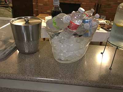 drinks in ice