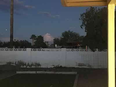 cloud that looks like a face