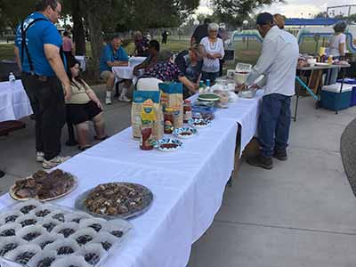 food table