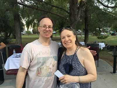 event organizer Preston and Kathleen