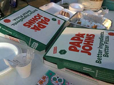 Papa John's pizza