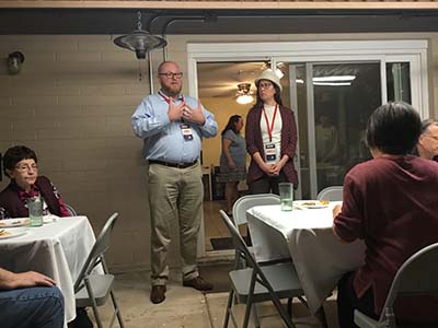 Forward Party state leads speaking to neighbors