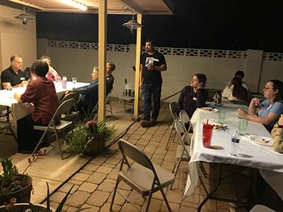 neighbors listening to Forward Party state leads