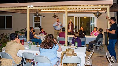 Forward Party state leads speaking to neighbors