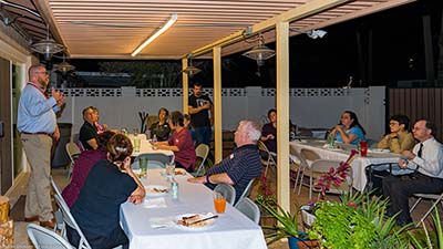 Forward Party state leads speaking to neighbors