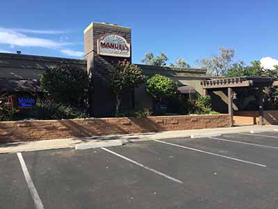 exerior of Manuel's Mexican Restaurant and Cantina
