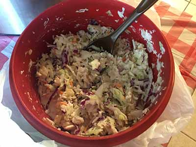 coleslaw with pineapple
