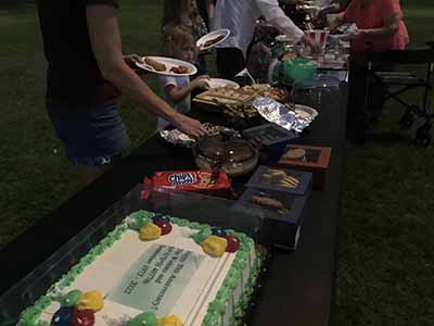 food table