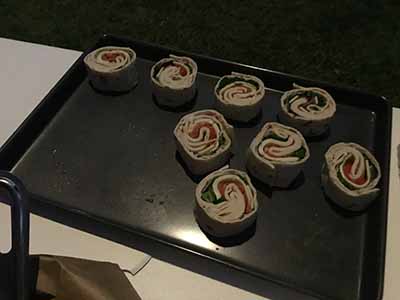 pinwheel sandwich wraps