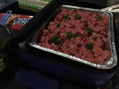 Panamanian-style potato salad