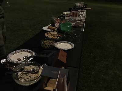 food table