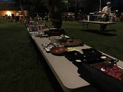 food table