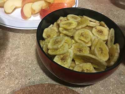 banana chips