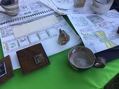 artist's sketches