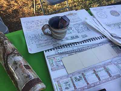 artist's sketches