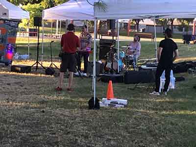 live band