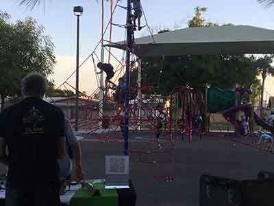 children at playground