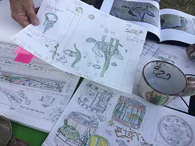 artist's sketches