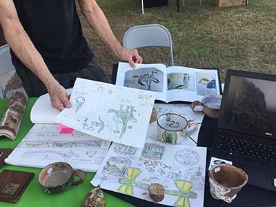 artist's sketches
