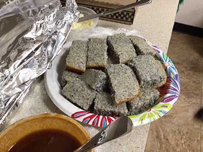 purple bread