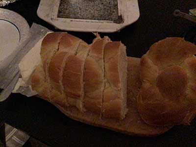 homemade bread