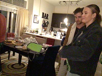people at birthday party