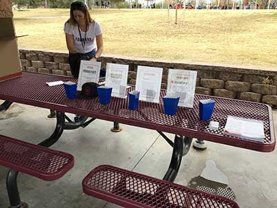 donated raffle prizes