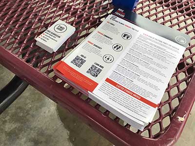 Forward Party printed literature