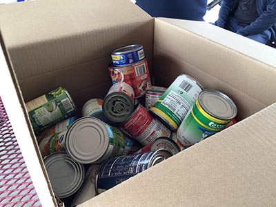donated food