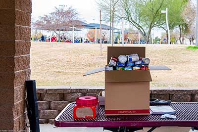 donated food