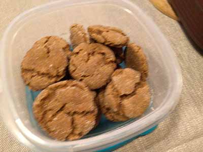 ginger snap cookies