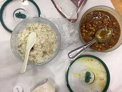 rice and Indian food